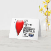 IK HOUD VAN MIJN KLEINE JONGEN VAN DE SLAGWERKER KAART (Gele Bloem)