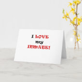 Ik houd van mijn Medebewoner Kaart (Gele Bloem)