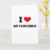 Ik houd van Mijn Petekind Kaart (Gele Bloem)