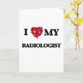 Ik houd van mijn Radioloog Kaart (Gele Bloem)