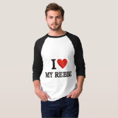 Ik houd van Mijn Rebbe T-shirt (Voorkant volledig)