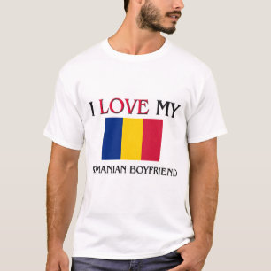 Ik houd van Mijn Roemeense Vriend T-shirt