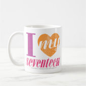 Ik houd van Mijn Sinaasappel 17 Koffiemok (Links)