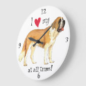 Ik houd van mijn St. Bernard Grote Klok (Hoek)