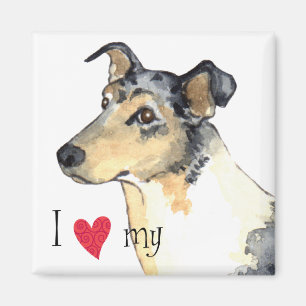 Ik houd van mijn Vlotte Collie Magneet