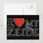 Ik houd van mijn Zeide Briefkaart (Voorkant / Achterkant)