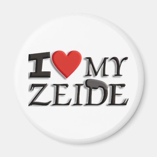 Ik houd van mijn Zeide Magneet (Voorkant)