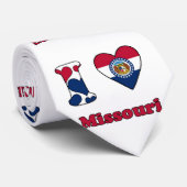 Ik houd van Missouri Stropdas (Opgerold)