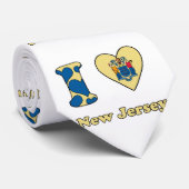 Ik houd van New Jersey Stropdas (Opgerold)