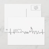 Ik houd van New York in een buitengewone stijl Briefkaart (Voorkant / Achterkant)