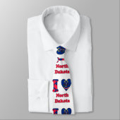 Ik houd van North Dakota Stropdas (Gebonden)
