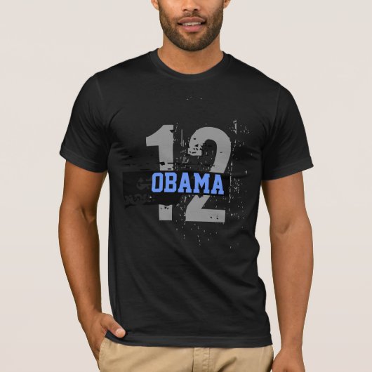 Ik houd van Obama 2012 T-shirt (Voorkant)