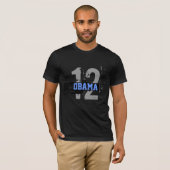 Ik houd van Obama 2012 T-shirt (Voorkant volledig)