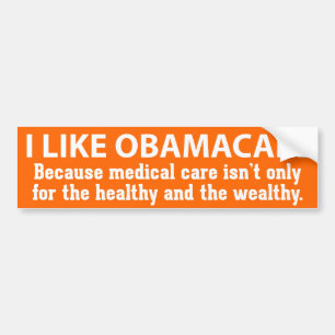Ik houd van ObamaCare - voor iedereen Bumpersticker