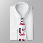 Ik houd van Ohio Stropdas (Gebonden)