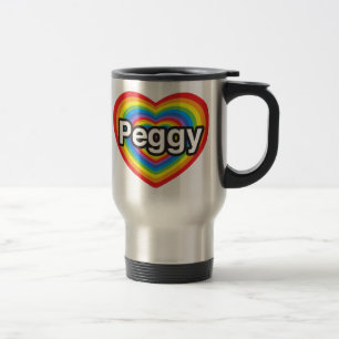 Ik houd van Peggy. Ik houd van u Peggy. Hart Reisbeker