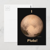 Ik houd van Pluto! Briefkaart (Voorkant / Achterkant)
