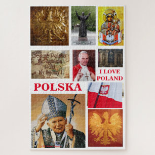 IK HOUD VAN POLEN, POLISH ICONS JIGSAW PUZZLE LEGPUZZEL