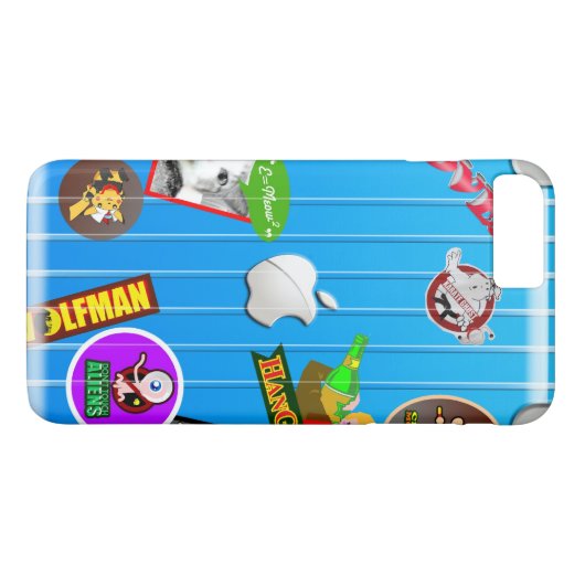 ik houd van reis Case-Mate iPhone case (Achterkant (Horizontaal))