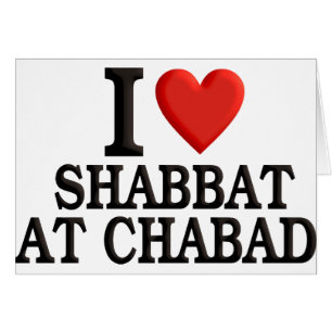 Ik houd van Shabbat in Chabad