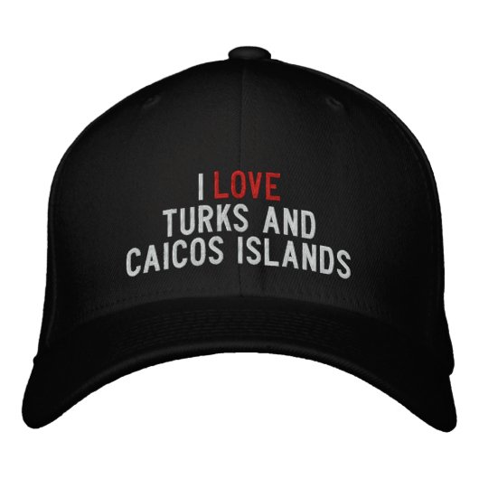 IK HOUD VAN TURKS EN CAICOS-EILANDEN PET (Voorkant)