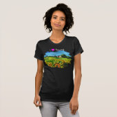 IK HOUD VAN TUSCANY EN SUNFLOWERS T-SHIRT (Voorkant volledig)