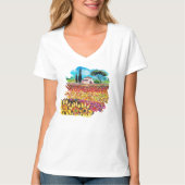 IK HOUD VAN TUSCANY EN SUNFLOWERS T-SHIRT (Voorkant)