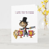 IK HOUD VAN U AAN STUKKEN KAART (Gele Bloem)