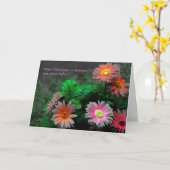 Ik houd van u Appreciatie Gerbera Daisy Floral Kaart (Gele Bloem)
