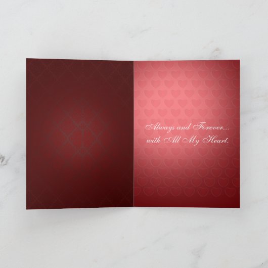 Ik houd van u de Kaart van de Dag Valenines (Binnen)