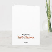 Ik houd van u de kaart van het Mamma (Achterkant)