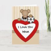 Ik houd van u de kaart van het Mamma (Voorkant)