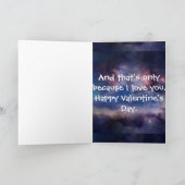 Ik houd van u….De Kaart van Valentijn (Binnen)