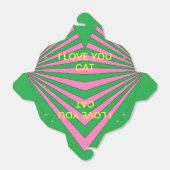 Ik houd van u de Partij CricketDiane van het Bedankdoosjes (Uitgevouwen)