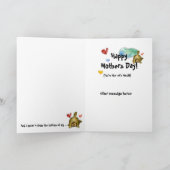 Ik houd van u een Kaart van de Kat van het Mamma (Binnen)