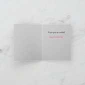 Ik houd van u een Kaart van Valentijn van de (Binnen)