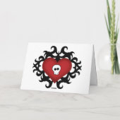 Ik houd van u hart kaart (Achterkant)