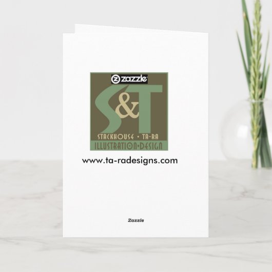 Ik houd van u kaart (Achterkant)