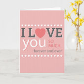 Ik houd van u kaart (Gele Bloem)