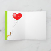 Ik houd van u! kaart (Binnen)