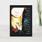 Ik houd van u kaart (Voorkant)