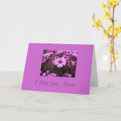 Ik houd van u, Mamma Kaart (Gele Bloem)