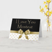 Ik houd van u Mostest - Romantische Kaart (Gele Bloem)