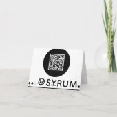 ik houd van u: notitieboekje document kaart (Achterkant)