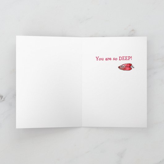 Ik houd van u omdat… De Kaart van Valentijn van de (Binnen)