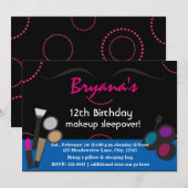 Ik houd van uitnodigingen voor verjaardagsfeestjes (Voorkant / Achterkant)