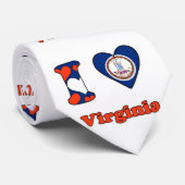 Ik houd van Virginia Stropdas (Opgerold)