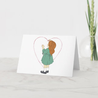 Ik houd veel van u dit feestdagen kaart