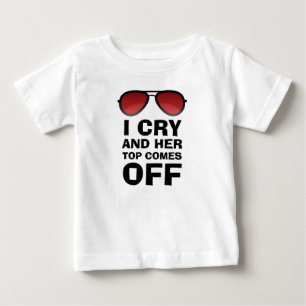 Ik huil Grappige baby Baby huilt Huilen