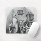 Ik huur geen mensen met kinderen muismat (Met muis)